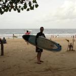 Bali - Ultima lezione di  surf in Kuta beach